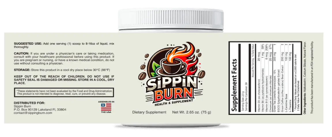 Sippin Burn Discounted Offer